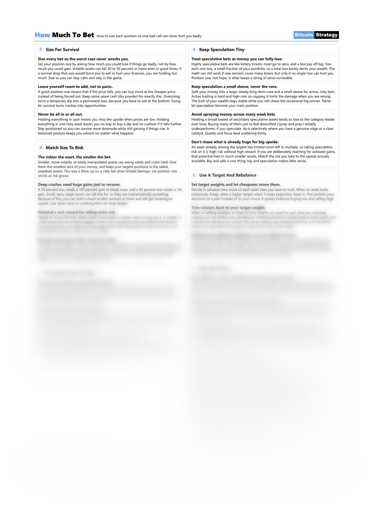 Cheat sheet preview